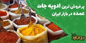پر فروش‌ ترین ادویه‌ جات عمده در بازار ایران ، فروشگاه تخصصی ادویه بوبارد