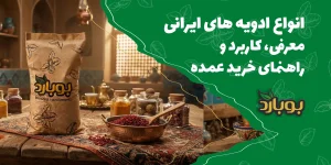 انواع ادویه های ایرانی؛ معرفی، کاربرد و راهنمای خرید عمده