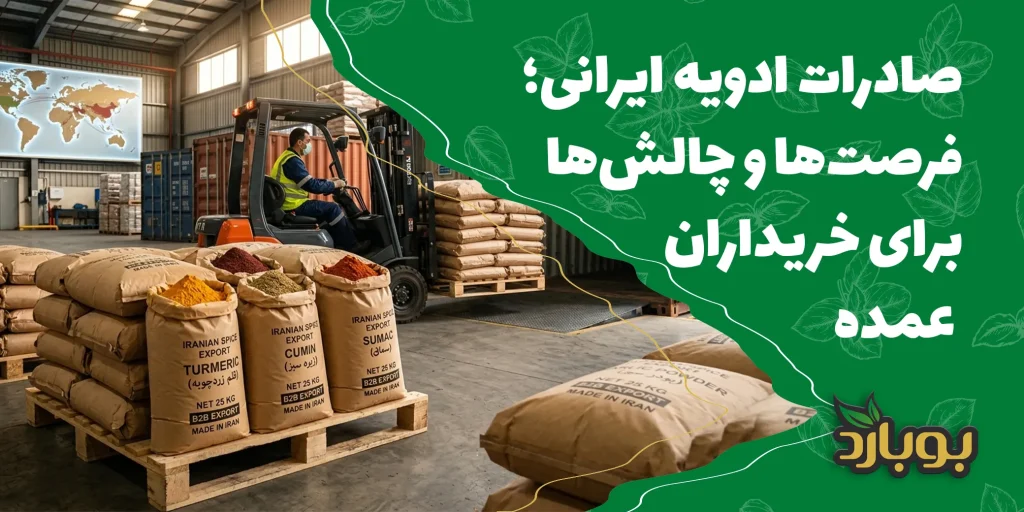 صادرات ادویه ایرانی؛ فرصت‌ها و چالش‌ها برای خریداران عمده