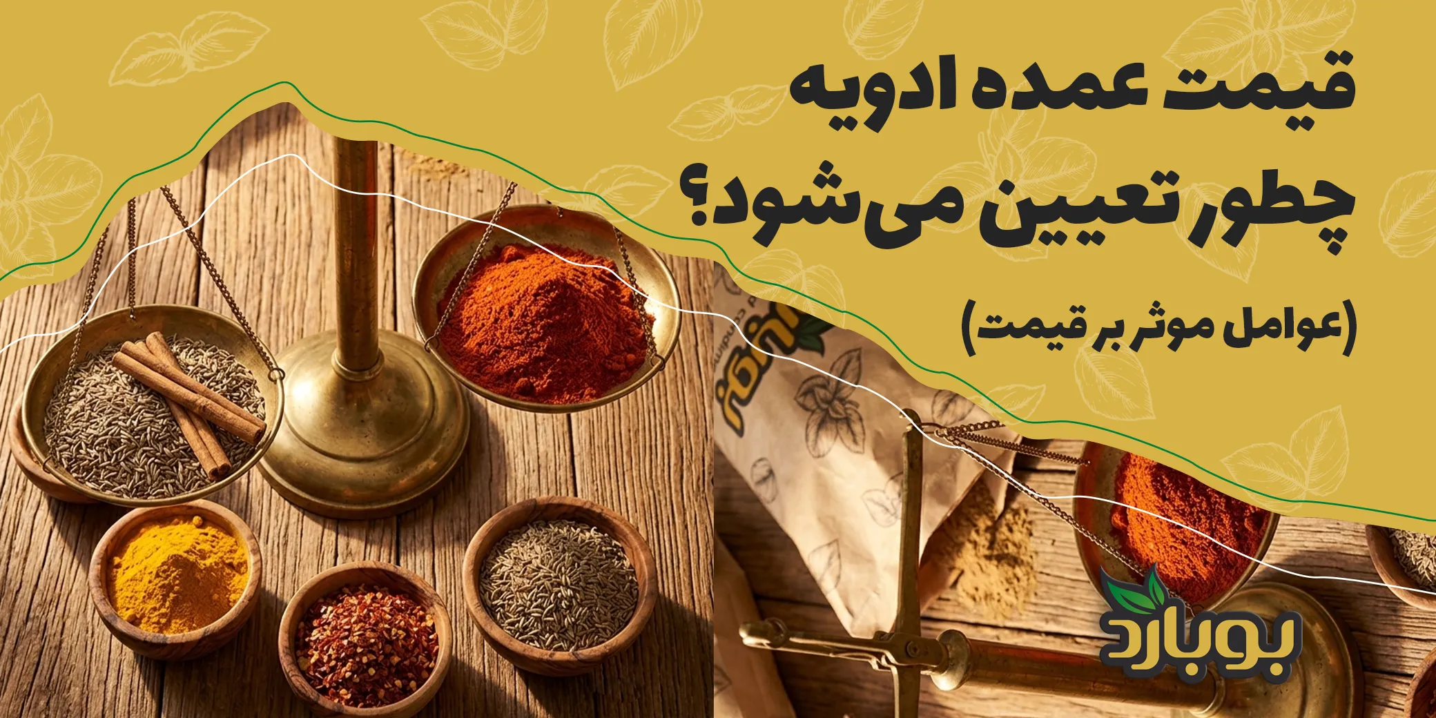 قیمت عمده ادویه چطور تعیین می‌شود؟ (عوامل موثر بر قیمت)