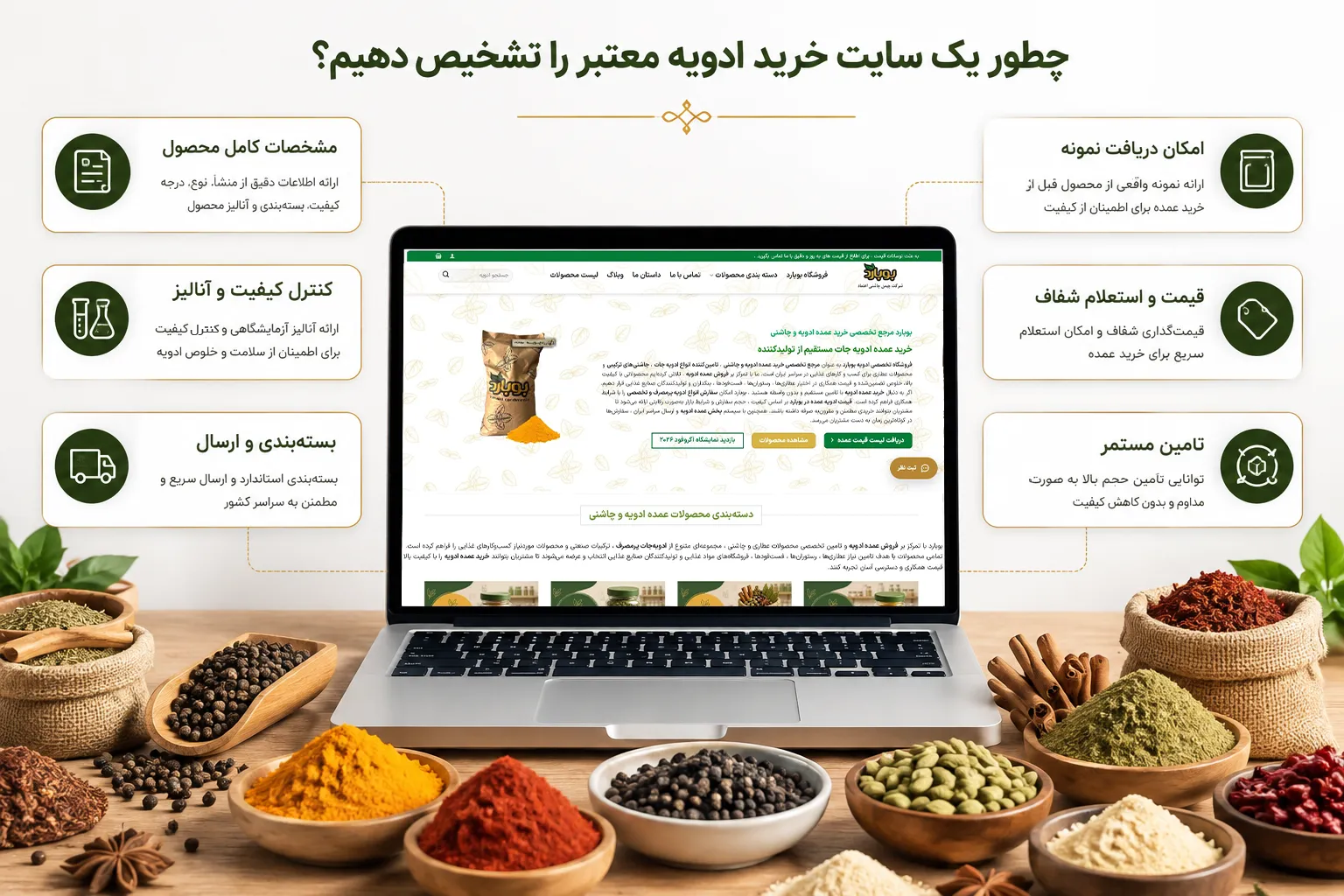 از کجا بفهمیم یک سایت خرید ادویه معتبر است؟