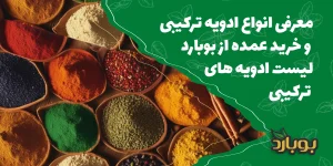 لیست ادویه های ترکیبی ، معرفی انواع ادویه ترکیبی و خرید عمده از بوبارد