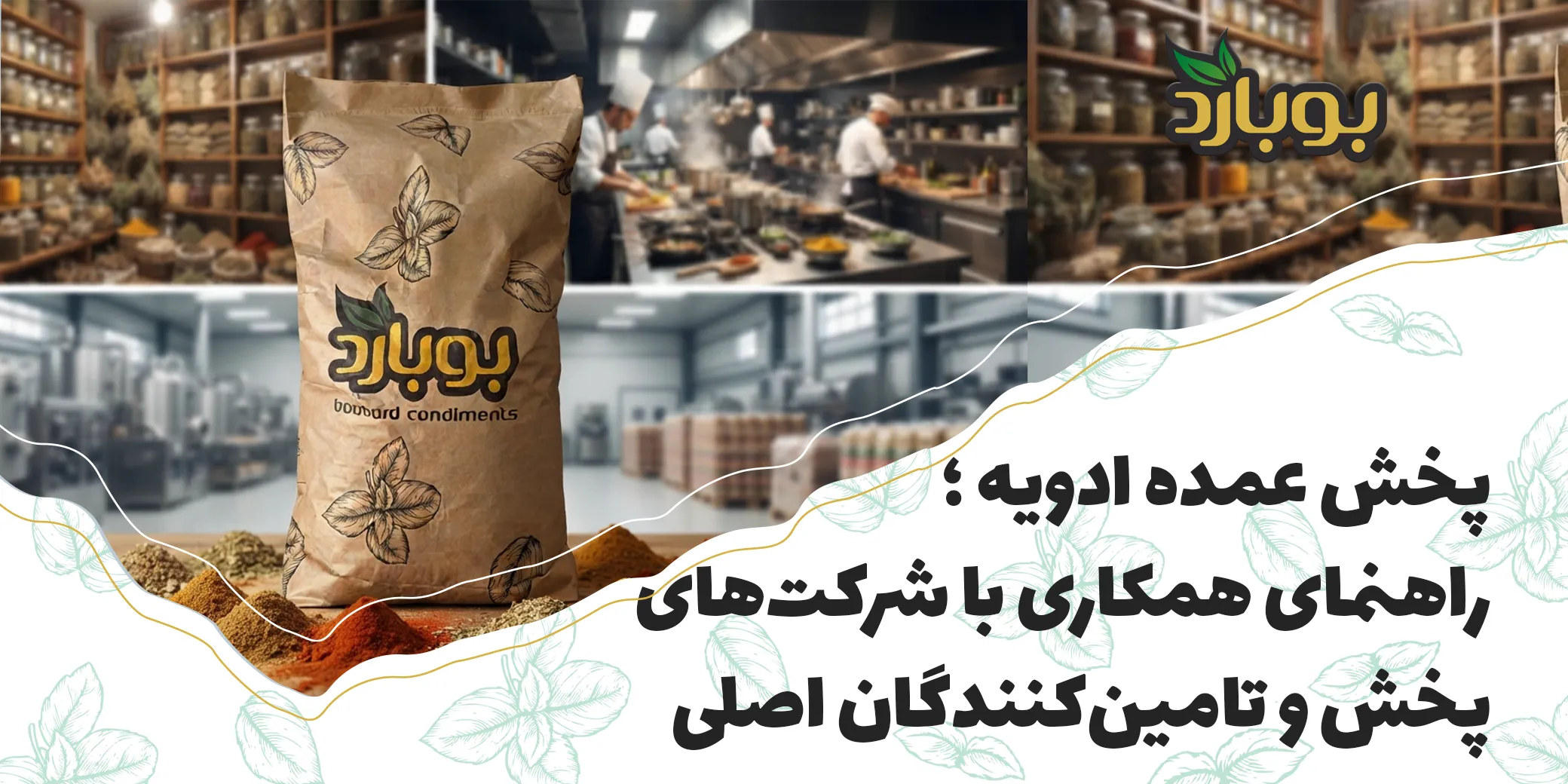 پخش عمده ادویه ؛ راهنمای همکاری با شرکت‌های پخش و تامین‌کنندگان اصلی